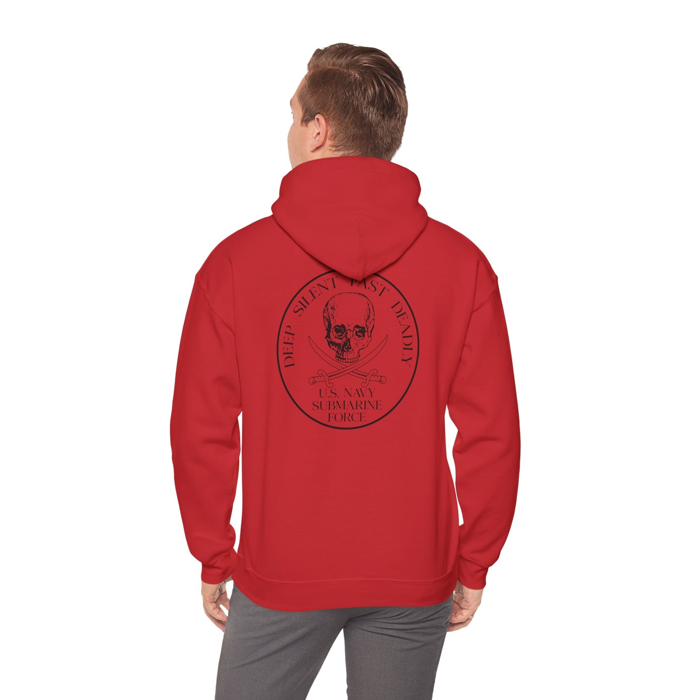 United States Navy Submarine Veteran - Graphic Unisex Heavy Blend™ Hooded Sweatshirt