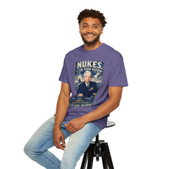 Nukes I Am Your Father Vintage United States Navy Nuclear Power Submarine Graphic T-Shirt