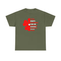 Memorial Day Poppy Tee, For Those Who Fought For Me, Unisex Cotton Tee