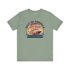 Gulf of USA Courtesy of 47 Graphic Unisex Jersey Tee