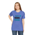 Happy Hanukkah Dreidel- Unisex Jersey Short Sleeve Tee