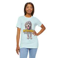 My Therapist Has A Wet Nose Personalized with your dog(s) image T-Shirt