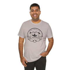 The Hideout Lake Ariel Tee — Vintage Lakeside Cabin T-Shirt