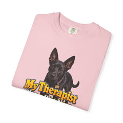 My Therapist Has a Wet Nose Personalized with your dog(s) image T-Shirt