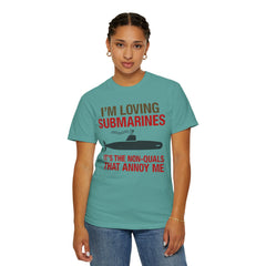 Submarine Lover Nautical Tee, Graphic Submarine Shirt | Summer Casual