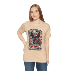 Personalized with your Dogs name and image Patriotic Dog T-Shirt