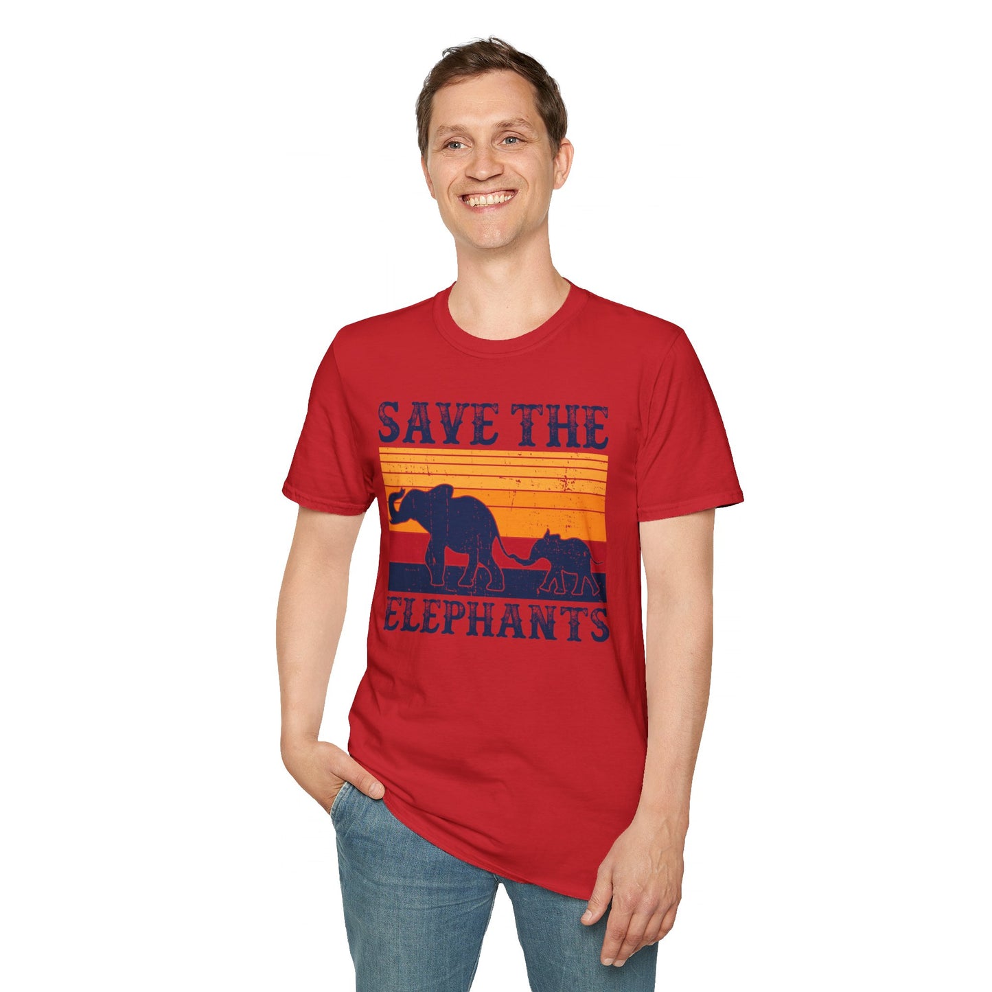 Save the Elephants Unisex Softstyle T-Shirt