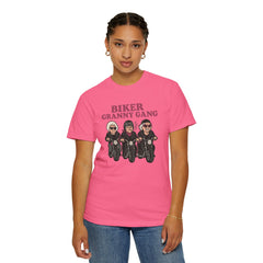 Biker Granny Gang T-shirt, Unisex Tee for Motorcycle Lovers, Fun Gift for Bikers, Unique Graphic Shirt, Perfect for Rides or Casual Wear