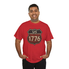 Vintage USA Pride Tee - 1776 Unisex Heavy Cotton Tee