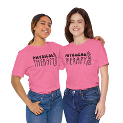 Physical Therapy Unisex Tee - Spine Graphic Gift for PT Student