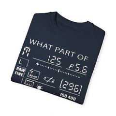 CAMERA DISPLAY, Graphic Unisex Garment-Dyed T-shirt