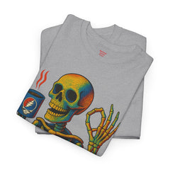 Grateful Dead Inspired Sarcastic Skeleton Tee