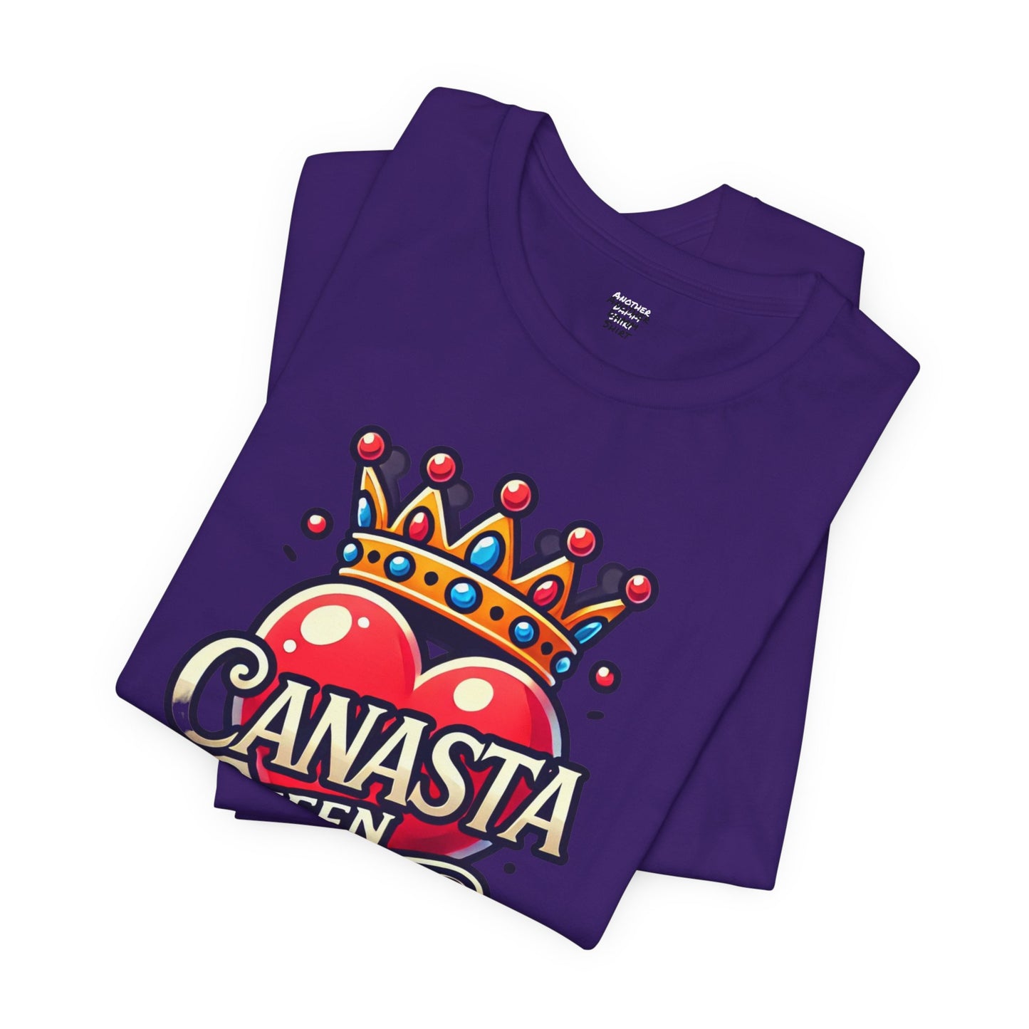 Canasta Queen Crown and Heart - Graphic Unisex Tee