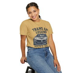 Retro Pontiac 1971 Trans Am High Output -455 Unisex Comfort Colors Garment Dyed T-Shirt
