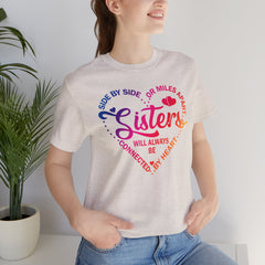 Will Always Be Connected Sisters Unisex Jersey Short Sleeve Tee