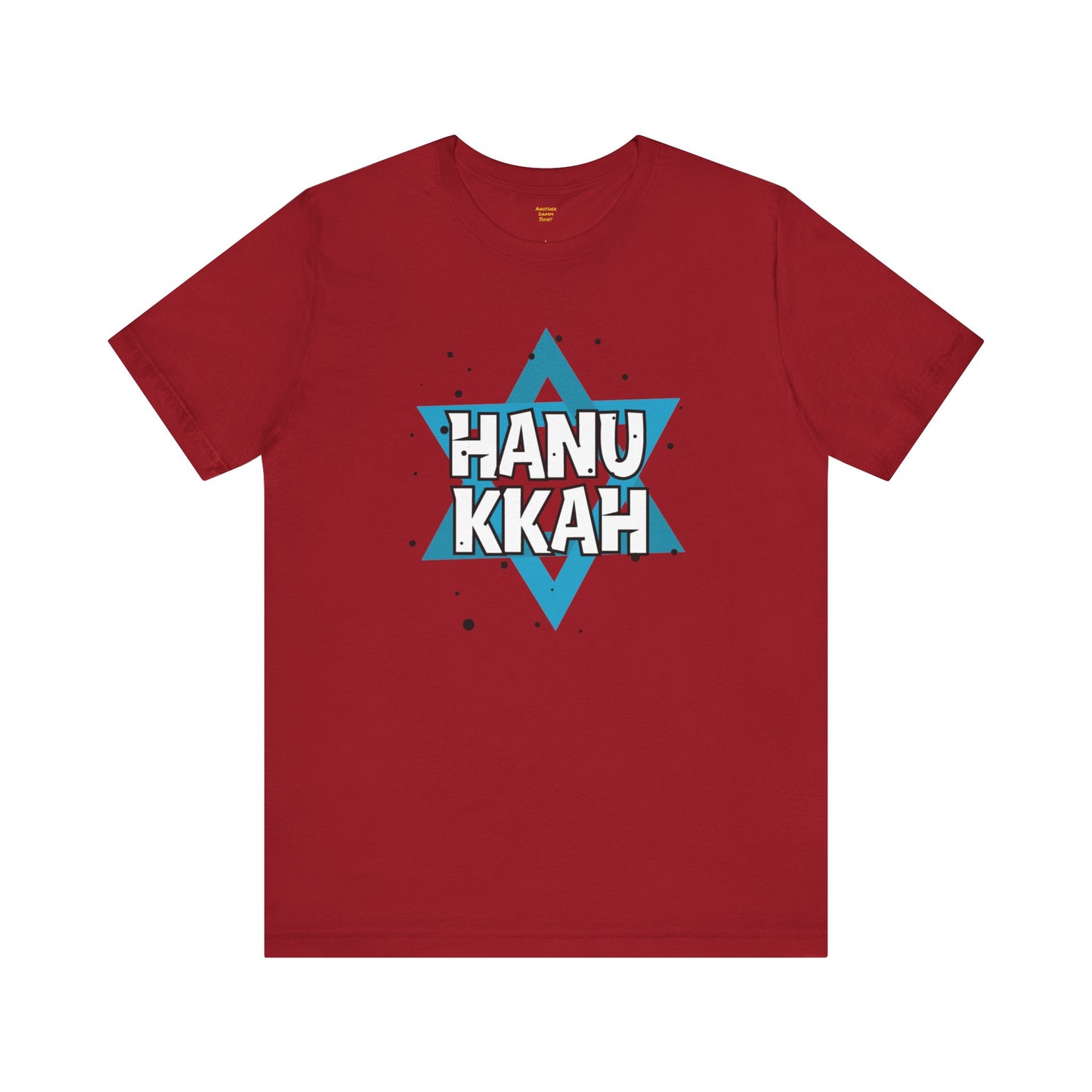 Happy Hanukkah Star Of David - Unisex Jersey Short Sleeve Tee