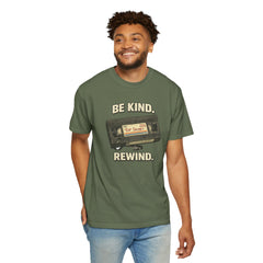 Be Kind Rewind Cassette T-Shirt — Retro 80s Vintage Tape Tee
