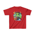 Cute Frankie Stein Trick Or Treat - Kids Heavy Cotton™ Tee