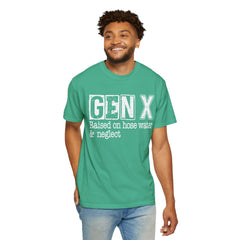 Raised on Hose Water and Neglect — Retro Graphic T-Shirt (Vintage Gift for Gen X)