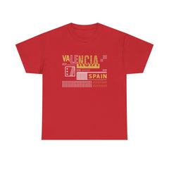 Valencia Spain Cities of The World Series Unisex Heavy Cotton Tee