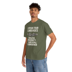 Funny United States Submarine Multilingual T-Shirt