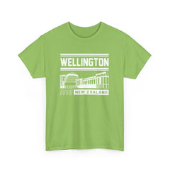Wellington New Zealand Cities of The World Series Unisex Heavy Cotton Tee