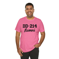 DD-214 Alumni Tee — Military Service Veteran Tribute T-Shirt