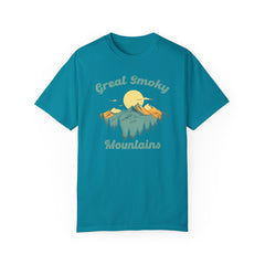Great Smoky National Park National Park Graphic, Comfort Colors Soft Relaxed Fit Unisex Garment-Dyed T-shirt