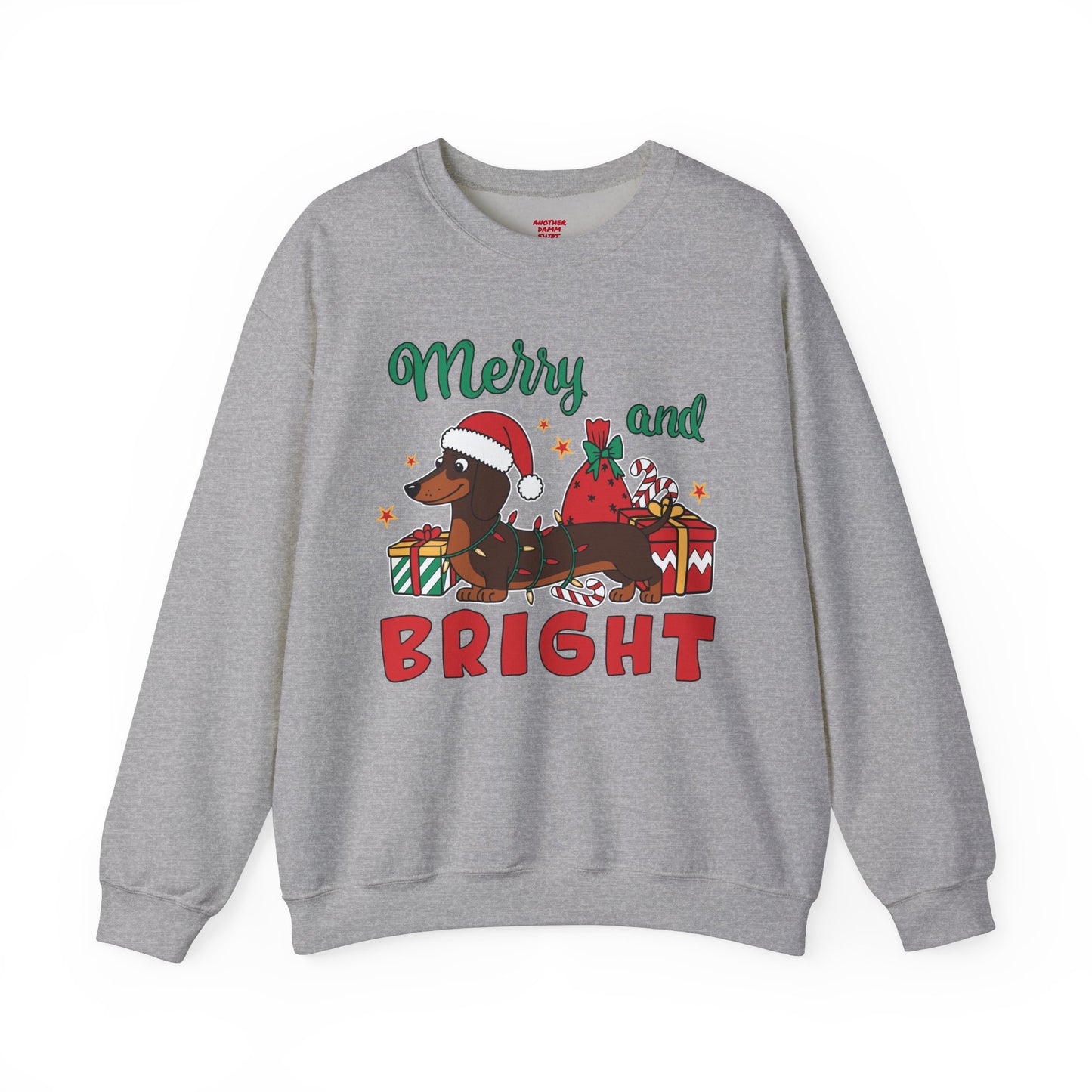 Dachsund Christmas - Unisex Heavy Blend™ Crewneck Sweatshirt