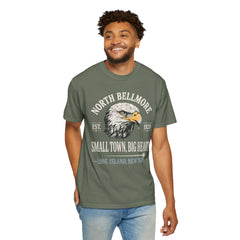 Your Home Town Personalized Eagle T‑Shirt — "Small Town, Big Heart"