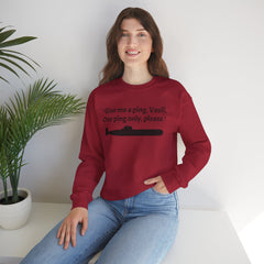 Hunt For Red October Funny Unisex Crewneck Sweatshirt,Sean Connery,Submariner Gift,Captain Ramius,Vasili Borodin,Submarine Movie,Fan Gift,