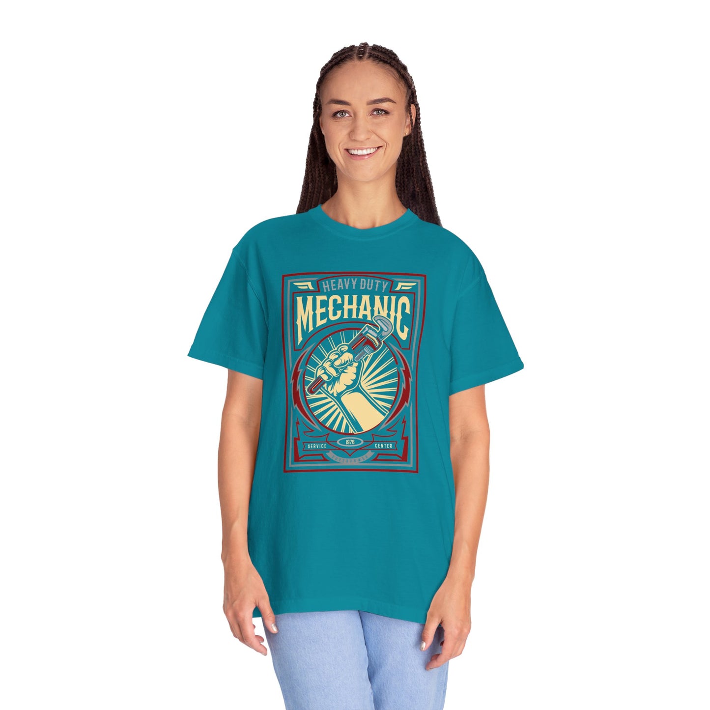 Mechanic, Comfort Colors Unisex Relaxed Fit T Shirt