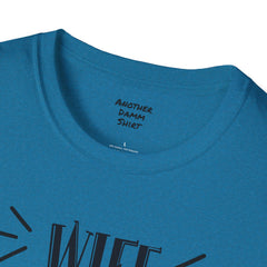 Wife Nurse Mom - Unisex Softstyle T-Shirt | Nurse Awareness,Medical Wear,Gift For Him,Scrubs Lover,Hospital Staff Gift,Gift For Her,RN