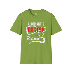 Romance Doctor - Unisex Softstyle T-Shirt | Nurse Awareness, Medical Wear, Gift For Her, Scrubs Lover, Hospital Staff Gift, Registered Nurse