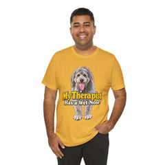 My Therapist Has A Wet Nose Personalized with your dog(s) image T-Shirt