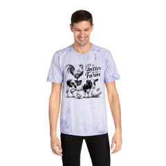 Life Is Better On The Farm Graphic Unisex Color Blast T-Shirt