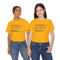 Nuclear Submarine Propulsion Explained Tee, Science Shirt, Geeky Gift, Educational Apparel, STEM Fashion, Nerdy T-Shirt