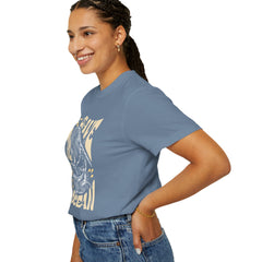 Whales, Save The Ocean -  Graphic Unisex Garment-Dyed T-shirt