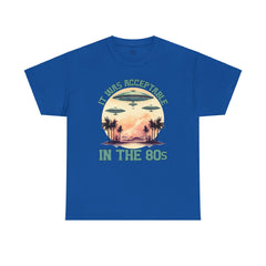 Funny 80s UFOs - Unisex Heavy Cotton Tee