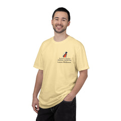 Lauren McGowan Front Logo Back Graphic Baldwin Harbor Animal Hospital "Who Let the Dogs Out?" Tee