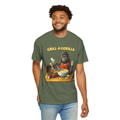 Grill-A-Gorilla Vintage BBQ Ape Cook T-Shirt