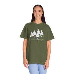 Hempstead Bay Sailing Club T-Shirt — Vintage Sailboat Race Day Tee
