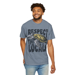 Respect the Locals T-Shirt — Sea Turtle Conservation Graphic Tee