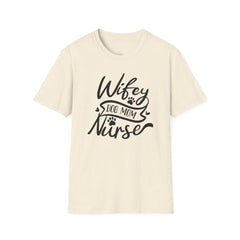 Nurse Humor - Unisex Softstyle T-Shirt | Nurse Awareness, Medical Apparel, Gift For Her, Dog Mom, Hospital Staff Gift, Registered Nurse