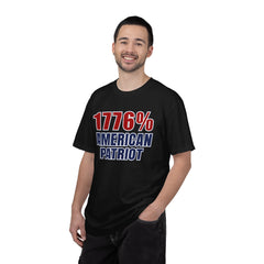1776% American Patriot T-Shirt — 4th of July Patriotic Tee