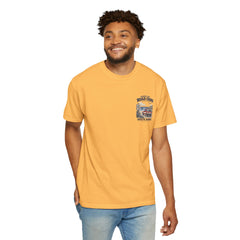 Where the Road Ends Long Island Unisex Garment-Dyed T-shirt