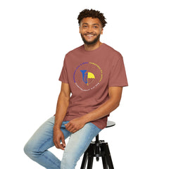 Blue French Horn & Yellow Umbrella T-Shirt — HIMYM Fan Tee