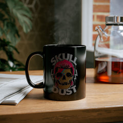 Skull Dust Gothic Black Mug