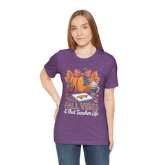 Fall Vibes Teacher T-Shirt — That Teacher Life Tee