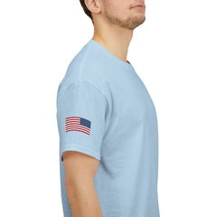 SUBMARINER RED Friday T Shirt with Fouled Anchor, American Flag, FBM / Boomer Silhouette. Remember Everyone Deployed, Dolphins